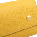 エルメス HERMES セリエ 4連キーケース イエロー系 クシュベル キーケース ゴールド金具 黄色