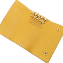 エルメス HERMES セリエ 4連キーケース イエロー系 クシュベル キーケース ゴールド金具 黄色