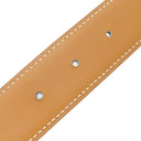 エルメス HERMES コンスタンスH ＃70 ブラック×ゴールド ボックスカーフ #70 ベルト シルバー金具 Hバックル 黒 茶