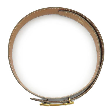 エルメス HERMES コンスタンスH ＃70 ブラック×ゴールド ボックスカーフ #70 ベルト シルバー金具 Hバックル 黒 茶