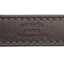 エルメス HERMES 犬用トリーツポーチ カーキ×フー コットンキャンバス レザー ポーチ シルバー金具 オレンジ ペット用品 お散歩バッグ