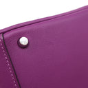 エルメス HERMES リンディ ミニ 20 アネモネ スイフト ショルダーバッグ シルバー金具 紫