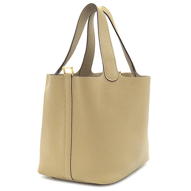 エルメス HERMES ピコタンロックMM トレンチ トリヨンクレマンス ハンドバッグ ゴールド金具 新品 未使用