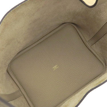 エルメス HERMES ピコタンロックMM トレンチ トリヨンクレマンス ハンドバッグ ゴールド金具 新品 未使用