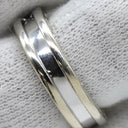 ブルガリ BVLGARI ビーゼロワン B-zero1 ソリテール リング ホワイトゴールド K18WG ダイヤモンド #49(JP9) リング 指輪 750 18金 9号