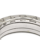 ブルガリ BVLGARI ビーゼロワン B-zero1 ソリテール リング ホワイトゴールド K18WG ダイヤモンド #49(JP9) リング 指輪 750 18金 9号