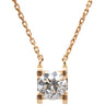 カルティエ Cartier C ドゥ カルティエ ネックレス N7413300 ホワイトゴールド K18PG ダイヤモンド ネックレス 750PG Au750 18金 1Pダイヤ