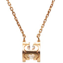 カルティエ Cartier C ドゥ カルティエ ネックレス N7413300 ホワイトゴールド K18PG ダイヤモンド ネックレス 750PG Au750 18金 1Pダイヤ