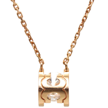 カルティエ Cartier C ドゥ カルティエ ネックレス N7413300 ホワイトゴールド K18PG ダイヤモンド ネックレス 750PG Au750 18金 1Pダイヤ