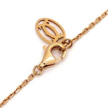 カルティエ Cartier C ドゥ カルティエ ネックレス N7413300 ホワイトゴールド K18PG ダイヤモンド ネックレス 750PG Au750 18金 1Pダイヤ