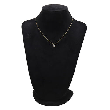 カルティエ Cartier C ドゥ カルティエ ネックレス N7413300 ホワイトゴールド K18PG ダイヤモンド ネックレス 750PG Au750 18金 1Pダイヤ