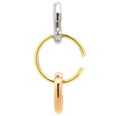 カルティエ Cartier トリニティ イヤーカフ ホワイトゴールド×イエローゴールド×ピンクゴールド K18WG K18YG K18PG イヤリング K18YG K18PG Trinity Au750 18K 18金 3色 3カラー 片耳用 イヤークリップ