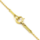 ティファニー Tiffany & Co バイザヤード シングルダイヤモンド ペンダント イエローゴールド K18YG ダイヤモンド ネックレス 750YG T&Co. 1石 エルサペレッティ