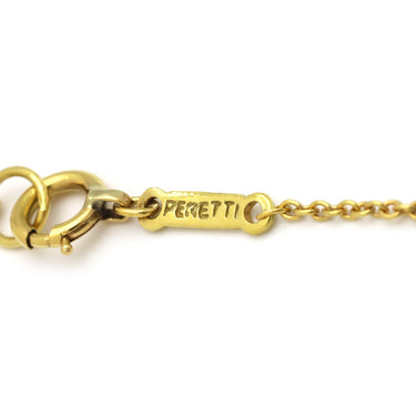 ティファニー Tiffany & Co バイザヤード シングルダイヤモンド ペンダント イエローゴールド K18YG ダイヤモンド ネックレス 750YG T&Co. 1石 エルサペレッティ