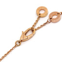 ブルガリ BVLGARI ディーヴァ ドリーム 351143 ピンクゴールド K18PG ダイヤモンド マラカイト ネックレス 緑 グリーン 750 18K 18金 RG