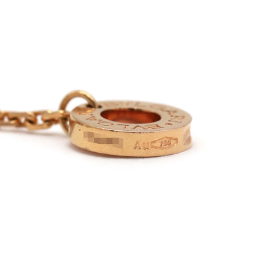 ブルガリ BVLGARI ディーヴァ ドリーム 351143 ピンクゴールド K18PG ダイヤモンド マラカイト ネックレス 緑 グリーン 750 18K 18金 RG