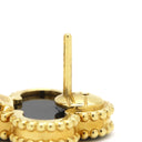 ヴァンクリーフアーペル Van Cleef & Arpels ヴィンテージ アルハンブラ VCARA44200 ブラック×イエローゴールド K18YG オニキス ピアス 黒 750YG 18K
