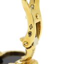 ヴァンクリーフアーペル Van Cleef & Arpels ヴィンテージ アルハンブラ VCARA44200 ブラック×イエローゴールド K18YG オニキス ピアス 黒 750YG 18K