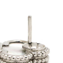 ヴァンクリーフアーペル Van Cleef & Arpels ビンテージ アルハンブラ VCARF48600 パールホワイトXホワイトゴールド K18WG マザーオブパール ピアス 750WG 18K