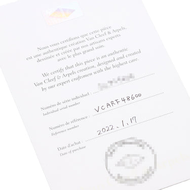 ヴァンクリーフアーペル Van Cleef & Arpels ビンテージ アルハンブラ VCARF48600 パールホワイトXホワイトゴールド K18WG マザーオブパール ピアス 750WG 18K