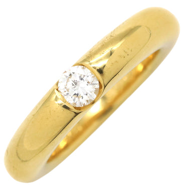 カルティエ Cartier エリプス Ellipse イエローゴールド K18YG ダイヤモンド #49(JP9) リング 指輪 750 18K 9号