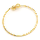 ティファニー Tiffany & Co ハードウェア ボール バイパス イエローゴールド K18YG ブレスレット T＆Co. Au750