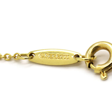 ティファニー Tiffany & Co バイザヤード シングルダイヤモンド ペンダント イエローゴールド K18YG ダイヤモンド ネックレス 750YG T&Co. 1石 エルサペレッティ