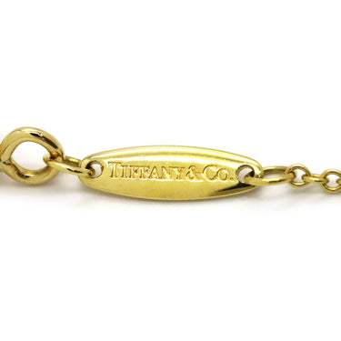 ティファニー Tiffany & Co バイザヤード シングルダイヤモンド ペンダント イエローゴールド K18YG ダイヤモンド ネックレス 750YG T&Co. 1石 エルサペレッティ