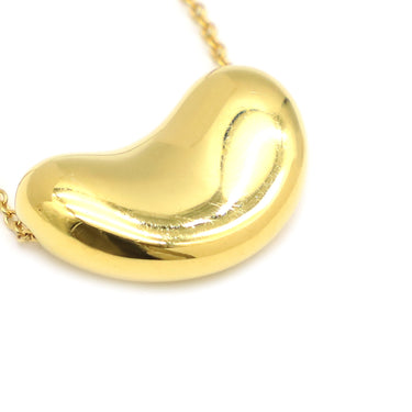 ティファニー Tiffany & Co ビーン デザイン ペンダント イエローゴールド K18YG ネックレス 750YG 18金 エルサペレッティ