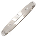 カルティエ Cartier LOVE ラブブレス B6067619 ホワイトゴールド K18WG #19 ブレスレット 750WG 18K 18金 バングル