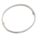 カルティエ Cartier LOVE ラブブレス B6067619 ホワイトゴールド K18WG #19 ブレスレット 750WG 18K 18金 バングル