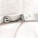カルティエ Cartier LOVE ラブブレス B6067619 ホワイトゴールド K18WG #19 ブレスレット 750WG 18K 18金 バングル
