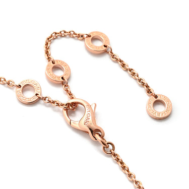 ブルガリ BVLGARI ビーゼロワン ネックレス 346082 ピンクゴールド×ホワイト K18PG セラミック ネックレス B-zero1 ペンダント 18K 750PG 白