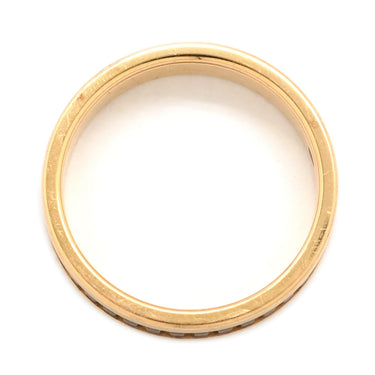 ブシュロン BOUCHERON キャトル クラシック ハーフ JAL00175 ピンクゴールドXブラウン K18PG ブラウンPVD #T55(JP15) リング 指輪 ローズゴールド 18K 750 18金 14.5号