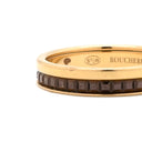 ブシュロン BOUCHERON キャトル クラシック ハーフ JAL00175 ピンクゴールドXブラウン K18PG ブラウンPVD #T55(JP15) リング 指輪 ローズゴールド 18K 750 18金 14.5号