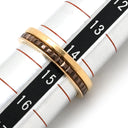 ブシュロン BOUCHERON キャトル クラシック ハーフ JAL00175 ピンクゴールドXブラウン K18PG ブラウンPVD #T55(JP15) リング 指輪 ローズゴールド 18K 750 18金 14.5号