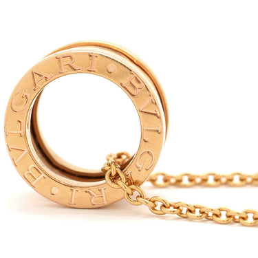 ブルガリ BVLGARI ビーゼロワン レジェンド ネックレス ピンクゴールド K18PG ネックレス B-zero1 ペンダント 18K 750PG