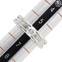 ブルガリ BVLGARI ビーゼロワン B-zero1 ソリテール リング ホワイトゴールド K18WG ダイヤモンド #46(JP6) リング 指輪 750 18金 1粒 1石 6号