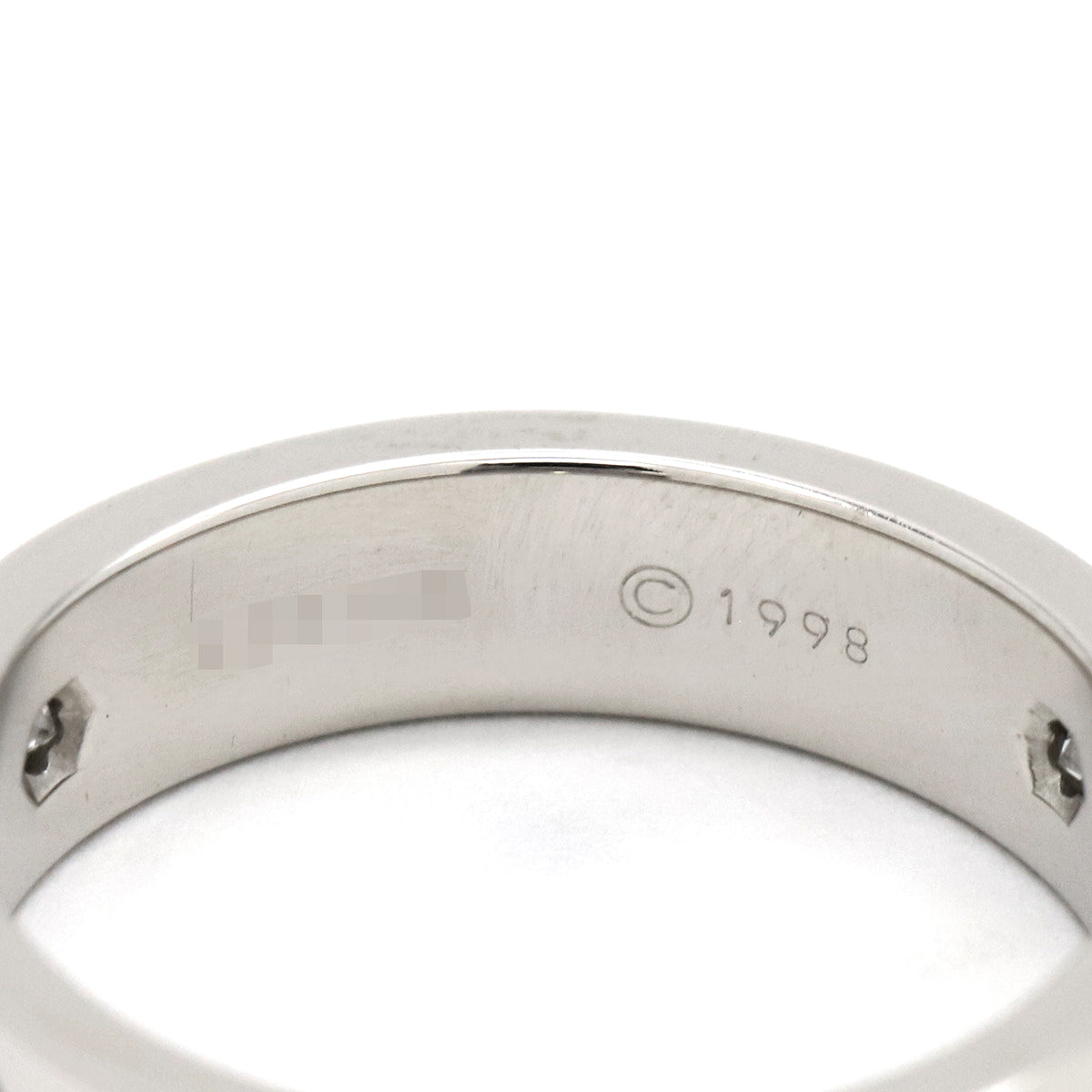 カルティエ Cartier ラブリング クラシックモデル 3石 B4032560