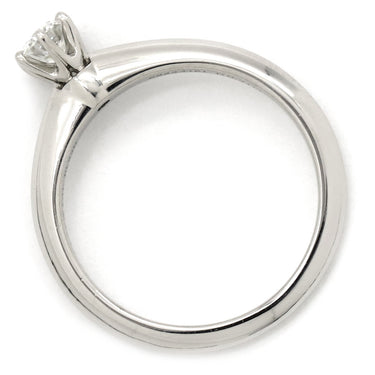 ティファニー Tiffany & Co ソリティア ダイヤリング プラチナシルバー Pt950 ダイヤモンド リング 指輪 T＆Co. 一粒 1P 8号