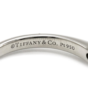 ティファニー Tiffany & Co ソリティア ダイヤリング プラチナシルバー Pt950 ダイヤモンド リング 指輪 T＆Co. 一粒 1P 8号