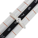 ティファニー Tiffany & Co ソリティア ダイヤリング プラチナシルバー Pt950 ダイヤモンド リング 指輪 T＆Co. 一粒 1P 8号