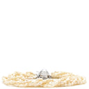 ノンブランド NON BRAND パール ７連 シルバーXパールホワイト K14WG パール ブレスレット