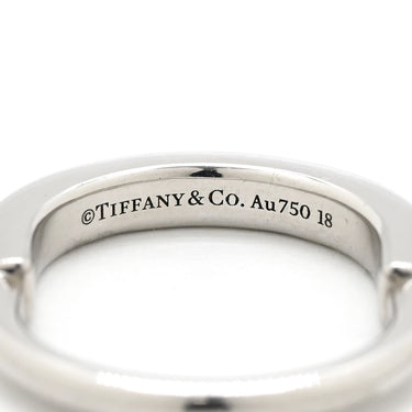 ティファニー Tiffany & Co ロックリング 72346777 ホワイトゴールド K18WG リング 指輪 AU750 750WG 6号