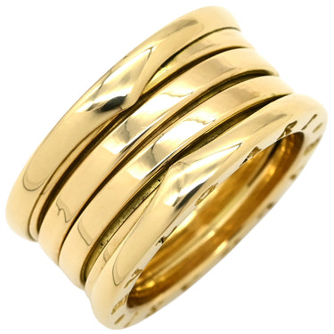 ブルガリ BVLGARI ビーゼロワン B-zero1 4バンドリング イエローゴールド K18YG #54(JP14) リング 指輪 BVLGARI Au750 YG 18K 18金 13.5号
