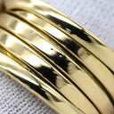 ブルガリ BVLGARI ビーゼロワン B-zero1 4バンドリング イエローゴールド K18YG #54(JP14) リング 指輪 BVLGARI Au750 YG 18K 18金 13.5号