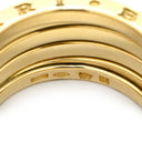 ブルガリ BVLGARI ビーゼロワン B-zero1 4バンドリング イエローゴールド K18YG #54(JP14) リング 指輪 BVLGARI Au750 YG 18K 18金 13.5号