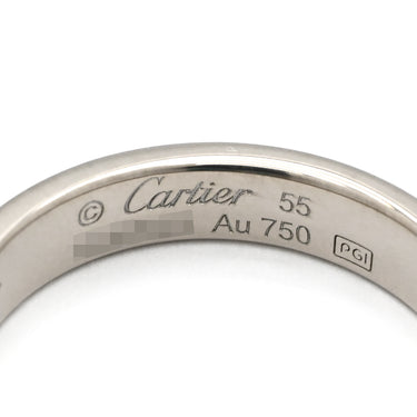 カルティエ Cartier ミニラブリング 1Pダイヤ B4050555 ホワイトゴールド K18WG ダイヤモンド #55(JP15) リング 指輪 LOVE Ring 750 18K WG 18金 14.5号