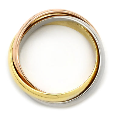 カルティエ Cartier トリニティ クラシック ホワイトゴールド×イエローゴールド×ピンクゴールド K18WG K18YG K18PG #56(JP16) リング 指輪 3カラー スリーカラー 14.5号