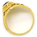 シンパシー オブ ソウル SYMPATHY OF SOUL イエローゴールド K18YG カラーストーン リング 指輪 Au750 18K 18金 カラーストーン ブラック石 9号